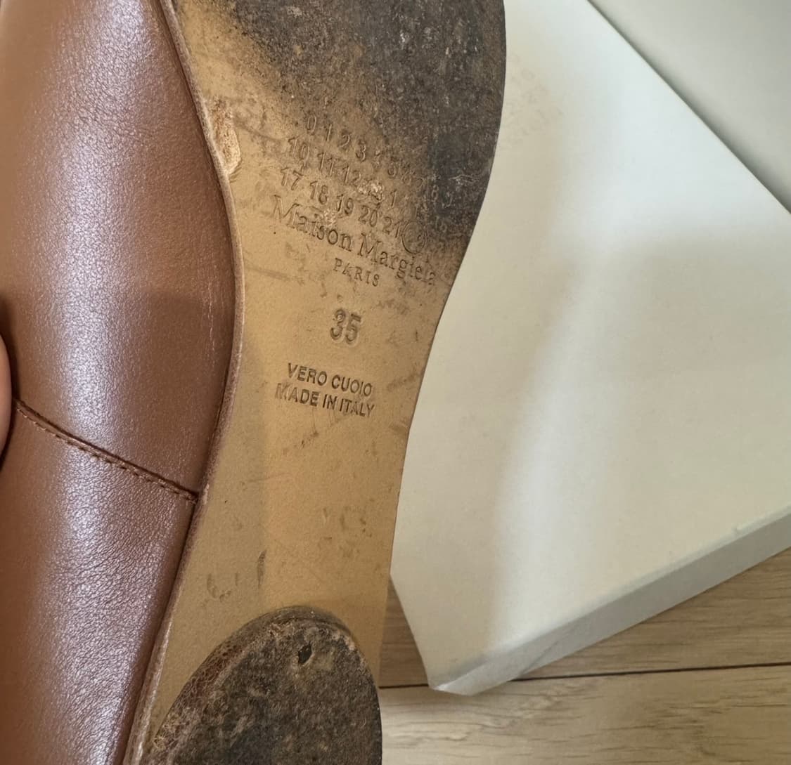 메종 마르지엘라 타비 슈즈 카멜 35 상품이미지3