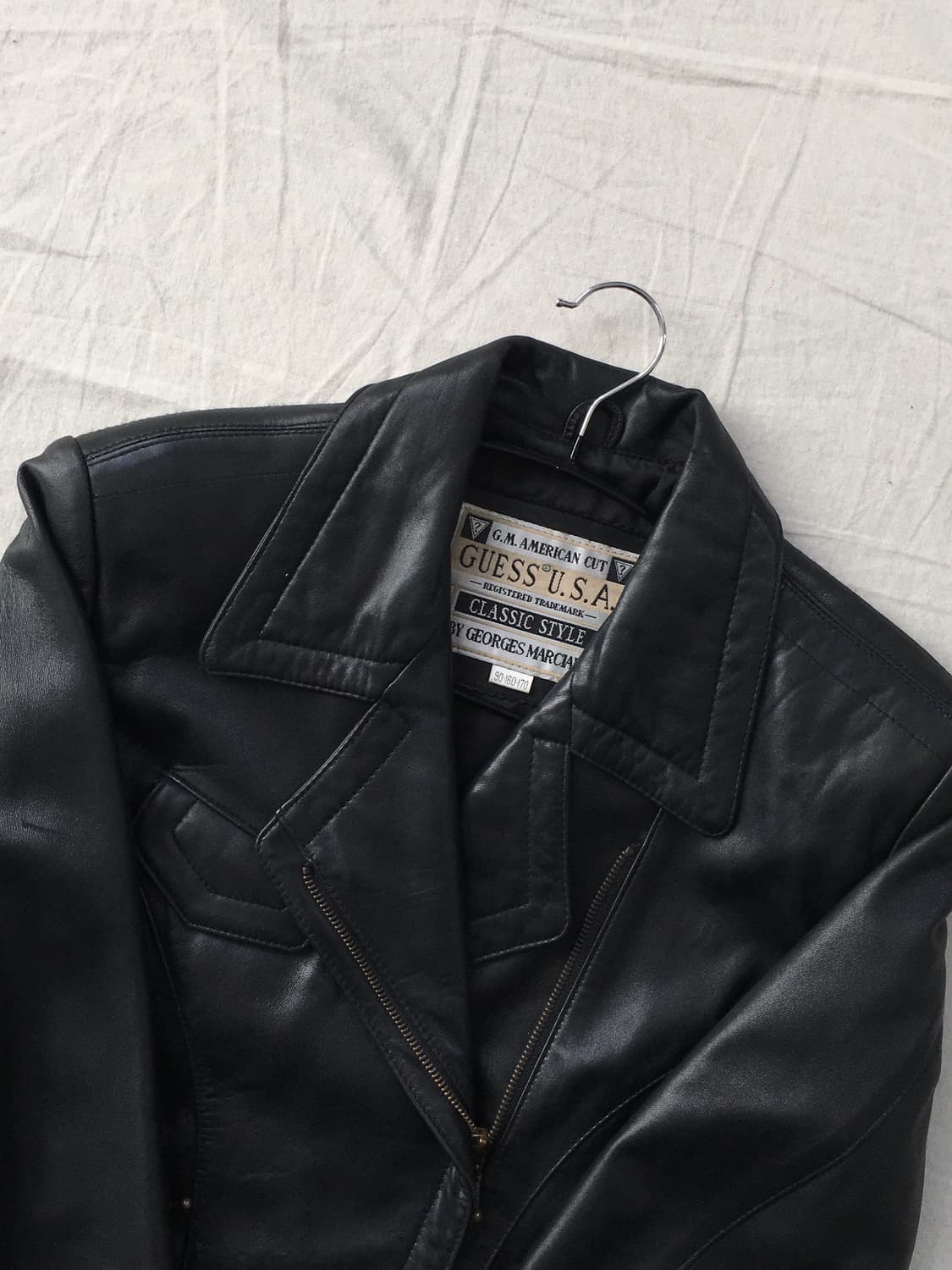 게스 라이더 레더자켓 상품이미지4