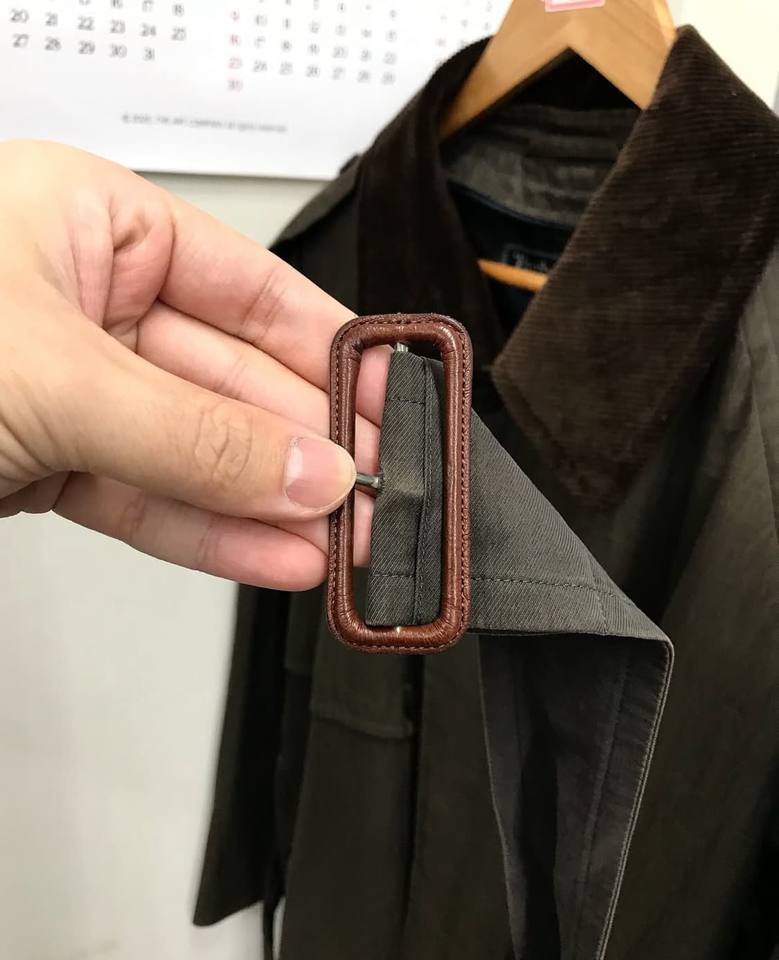 버버리 벨티드 내피형 트렌치 코트 상품이미지5