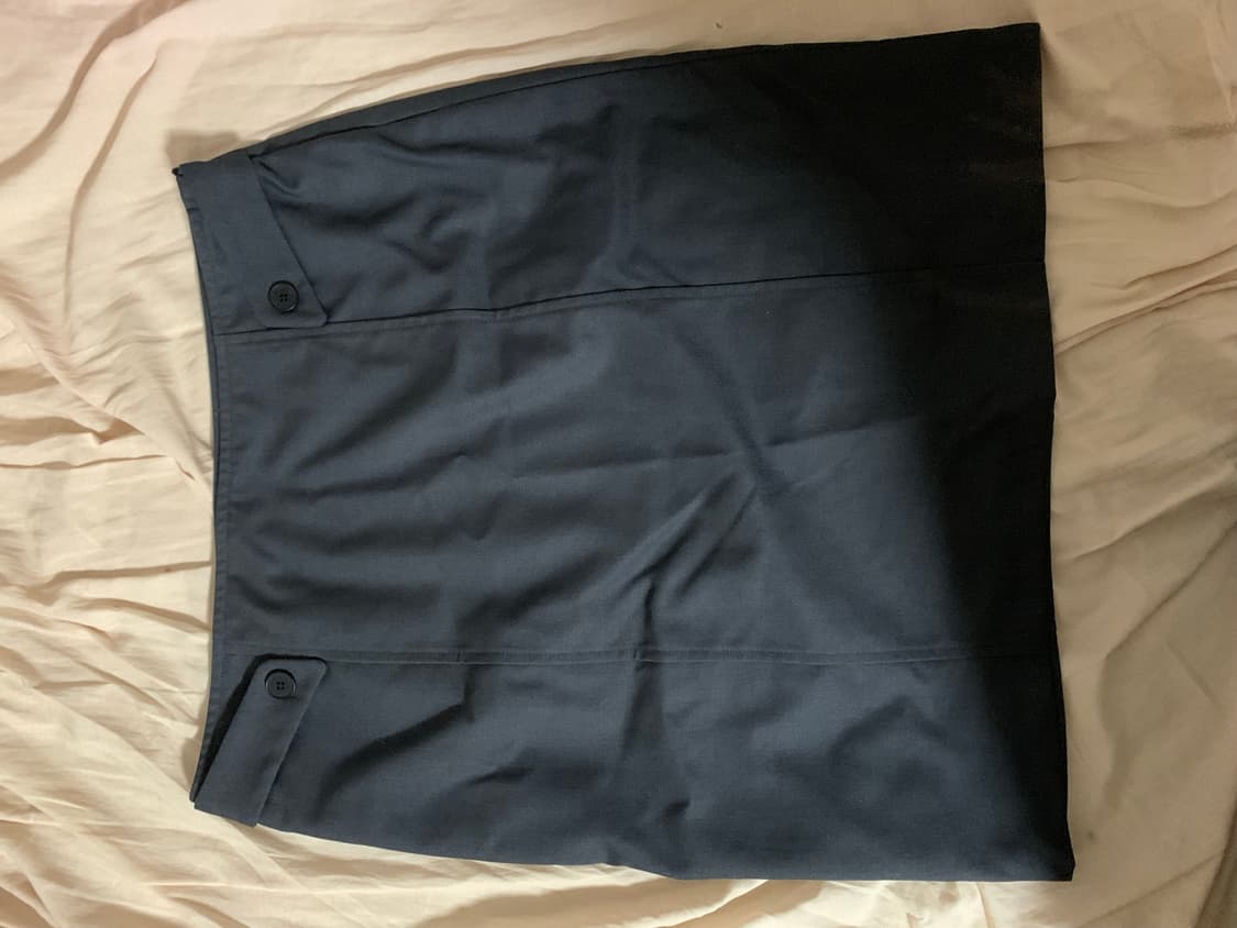 Button midi skirt CHARCOAL 상품이미지5