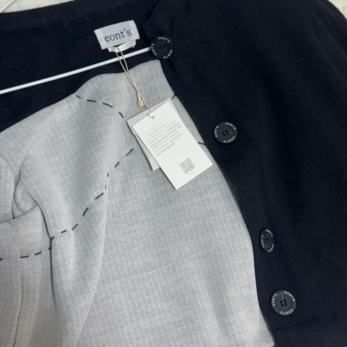 에옹쓰 eont’s classic aged wool cardigan  상품이미지8