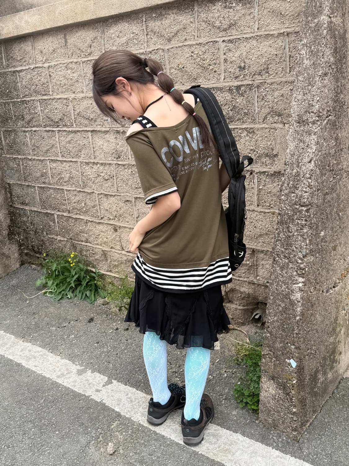 y2k 레이어드 상의 세트 상품이미지5