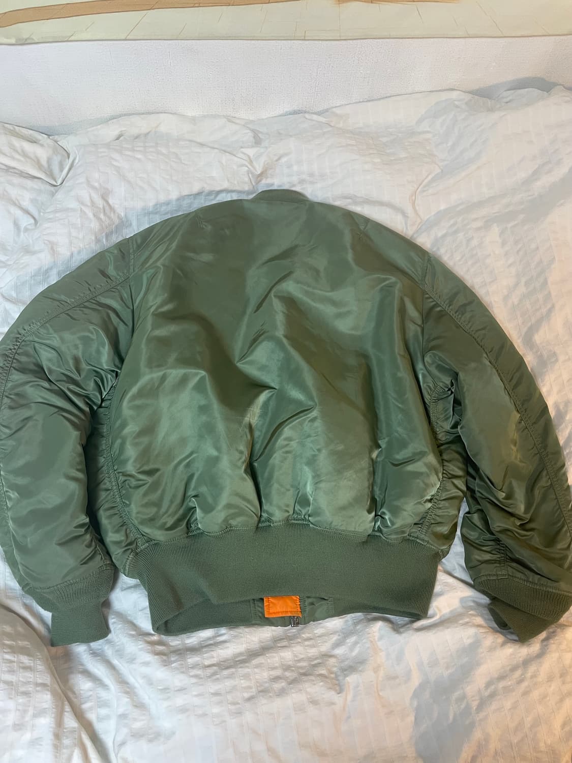 XL 알파인더스트리 ma-1 세이지 그린 ( 카키 상품이미지2