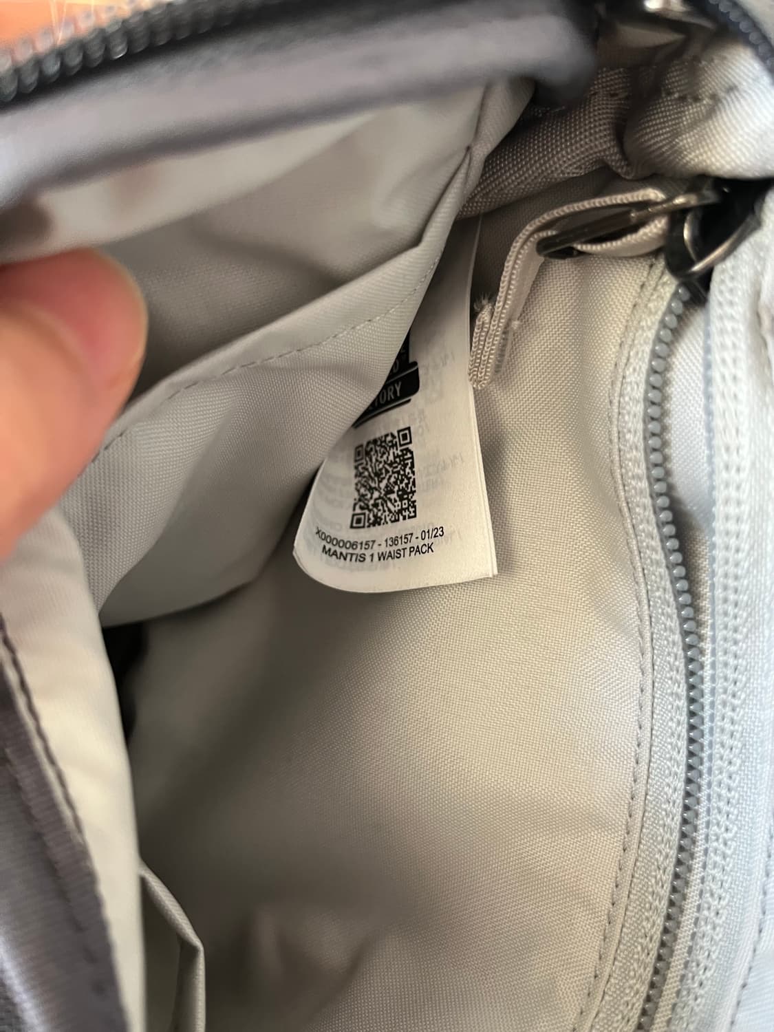 아크테릭스 맨티스1 웨이스트백 그래파이트 상품이미지4