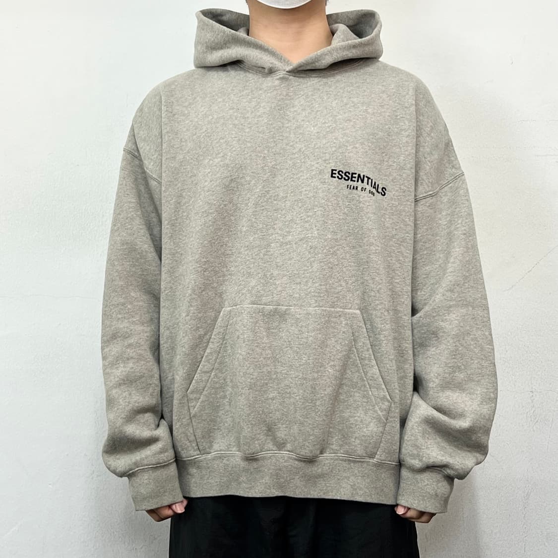 피어오브갓 에센셜 로고 오버사이즈 스웻 후드 상품이미지3