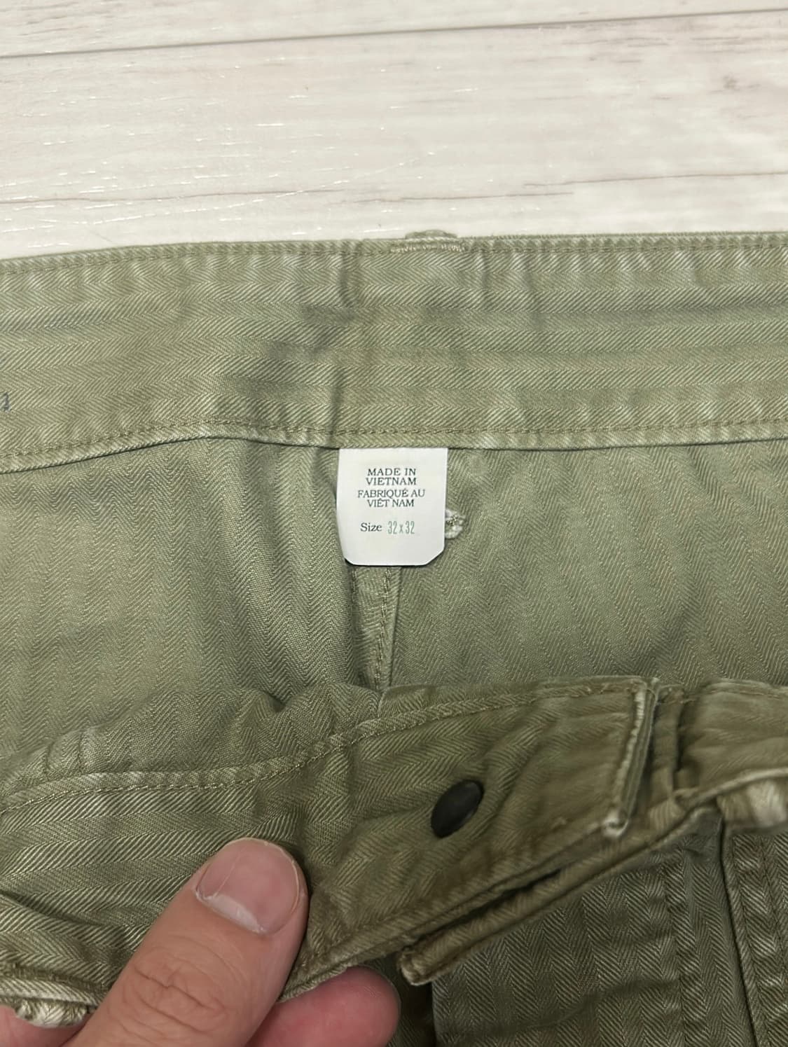 RRL 퍼티그 해링본 팬츠 32x32 상품이미지2