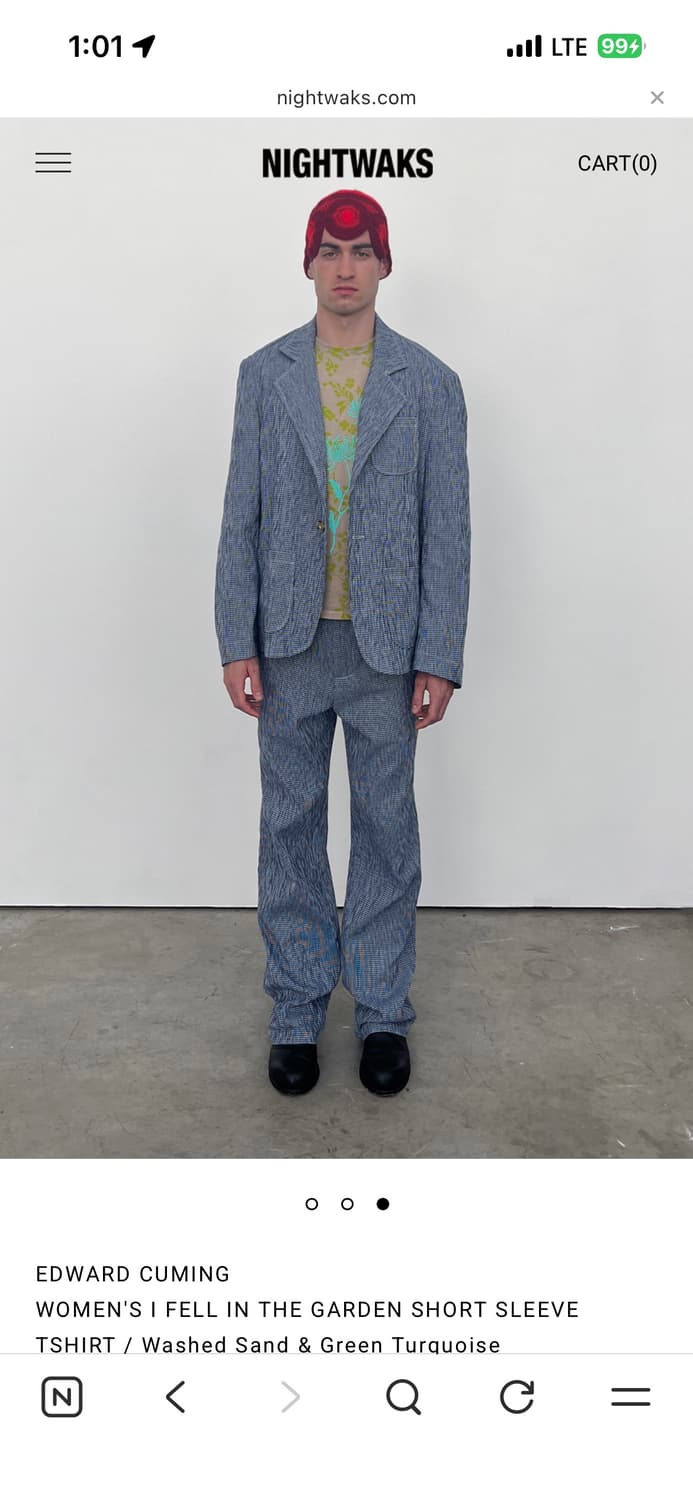 에드워드 커밍 티셔츠  상품이미지3