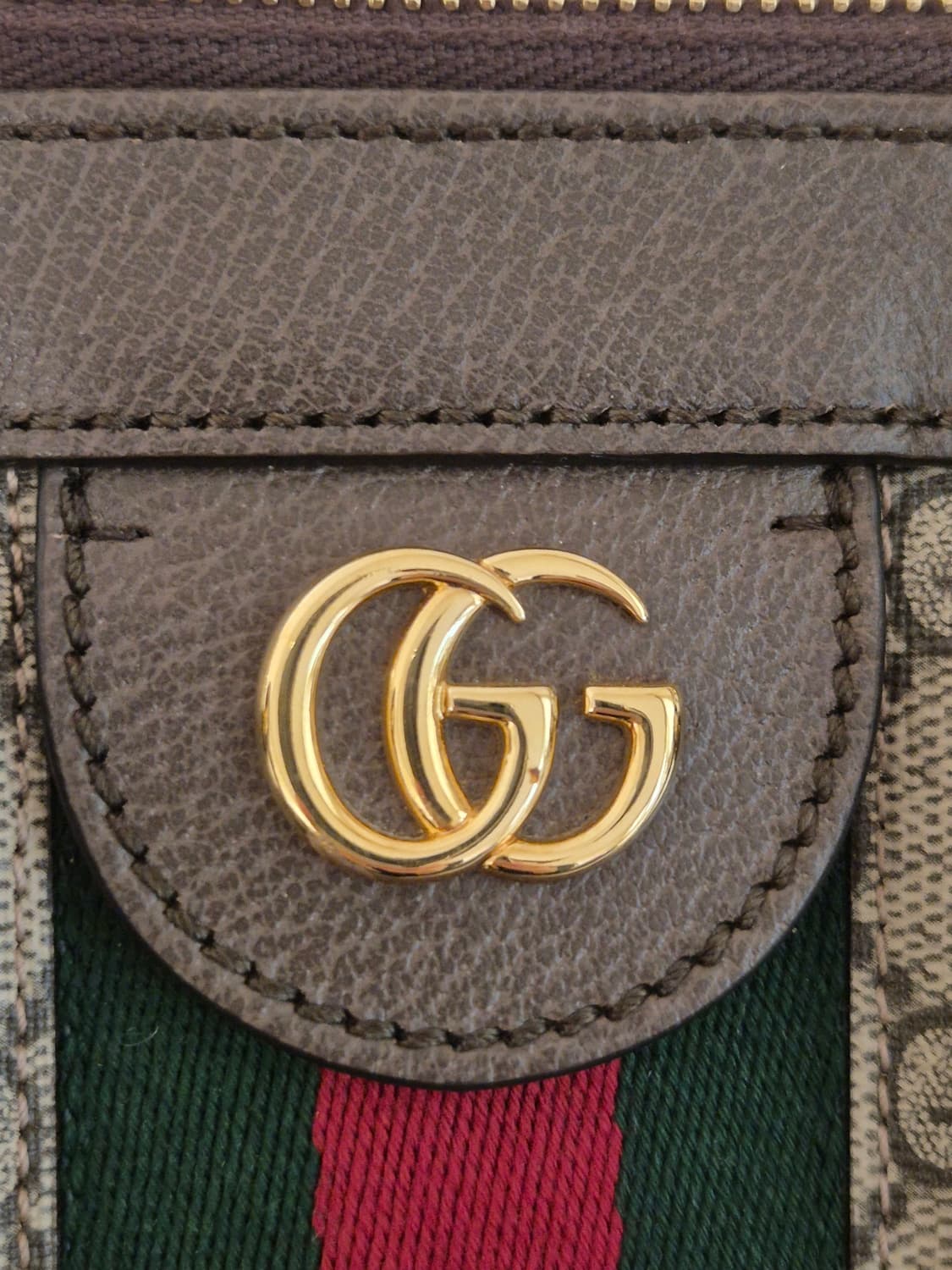 구찌 오피디아 GG 스몰 토트백 베이지 에보니 상품이미지4