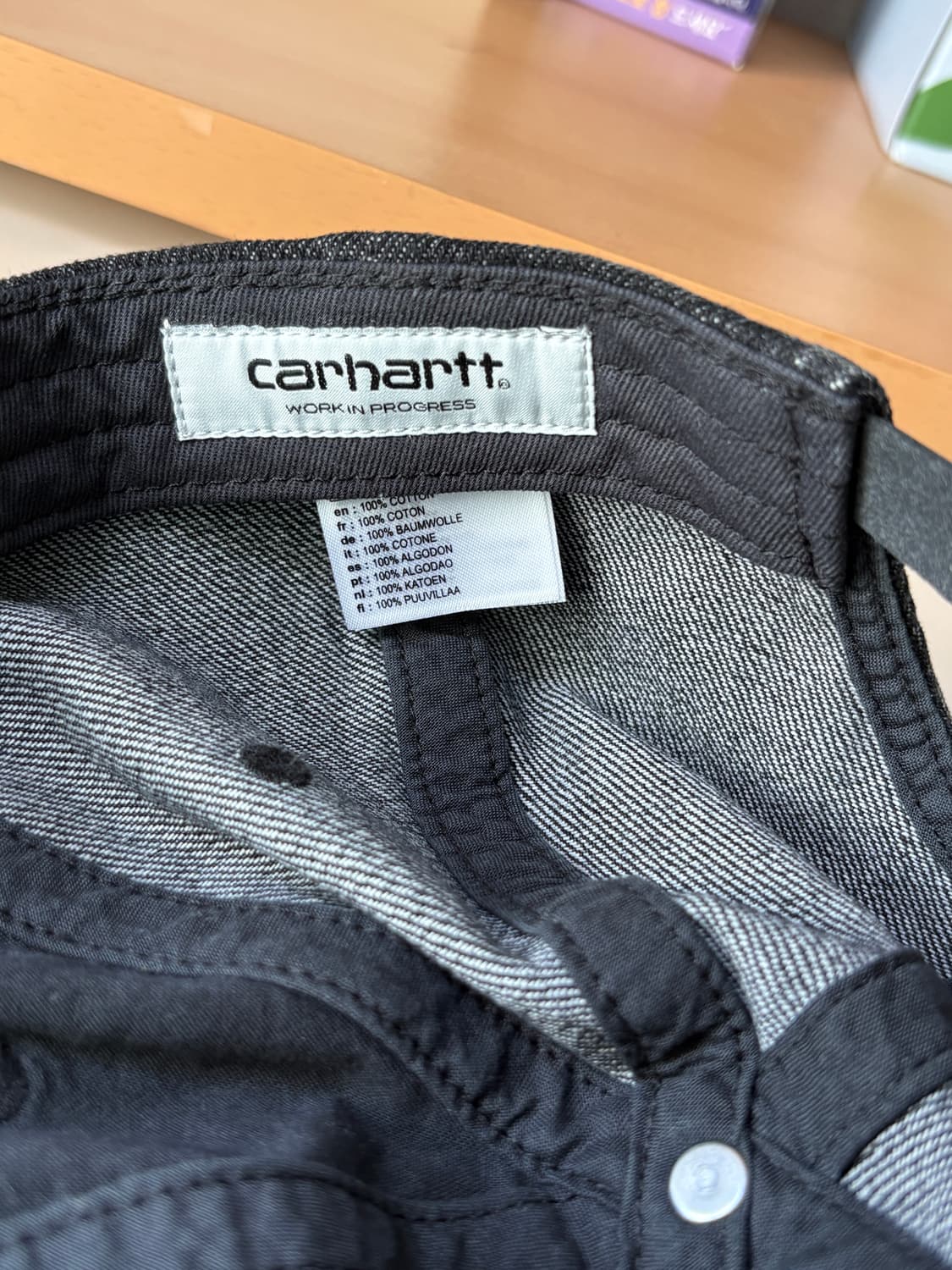 칼하트 WIP 내쉬 캡 블랙 상품이미지4