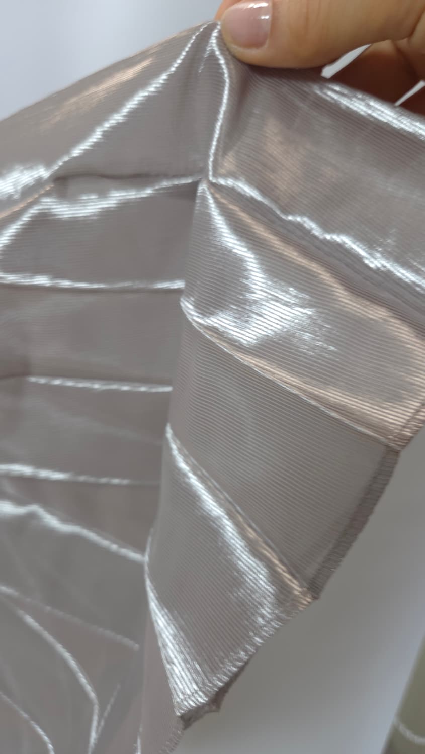 한섬 오브제 2023 아카이브 실버 샤이니 롱스커트 67-98 상품이미지7