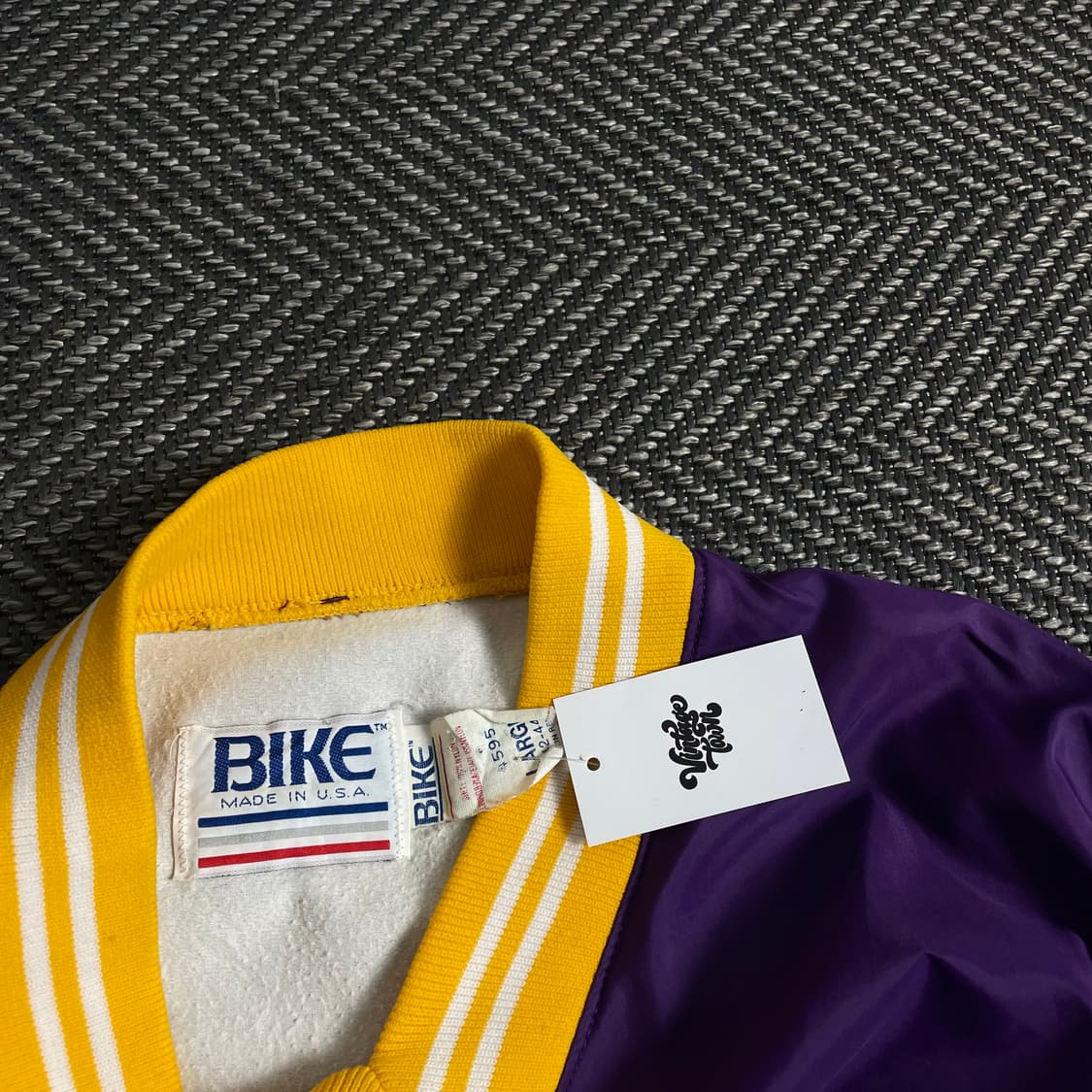 USA 올드스쿨 빈티지 컬리지 우븐 웜업o 3607 상품이미지5