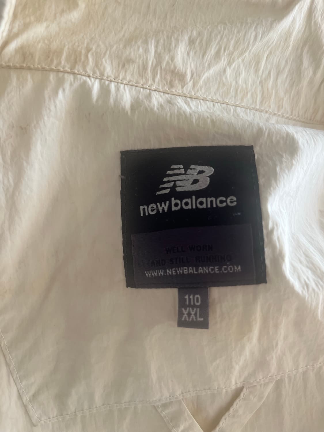 Newbalance 바람막이 XXL 상품이미지5