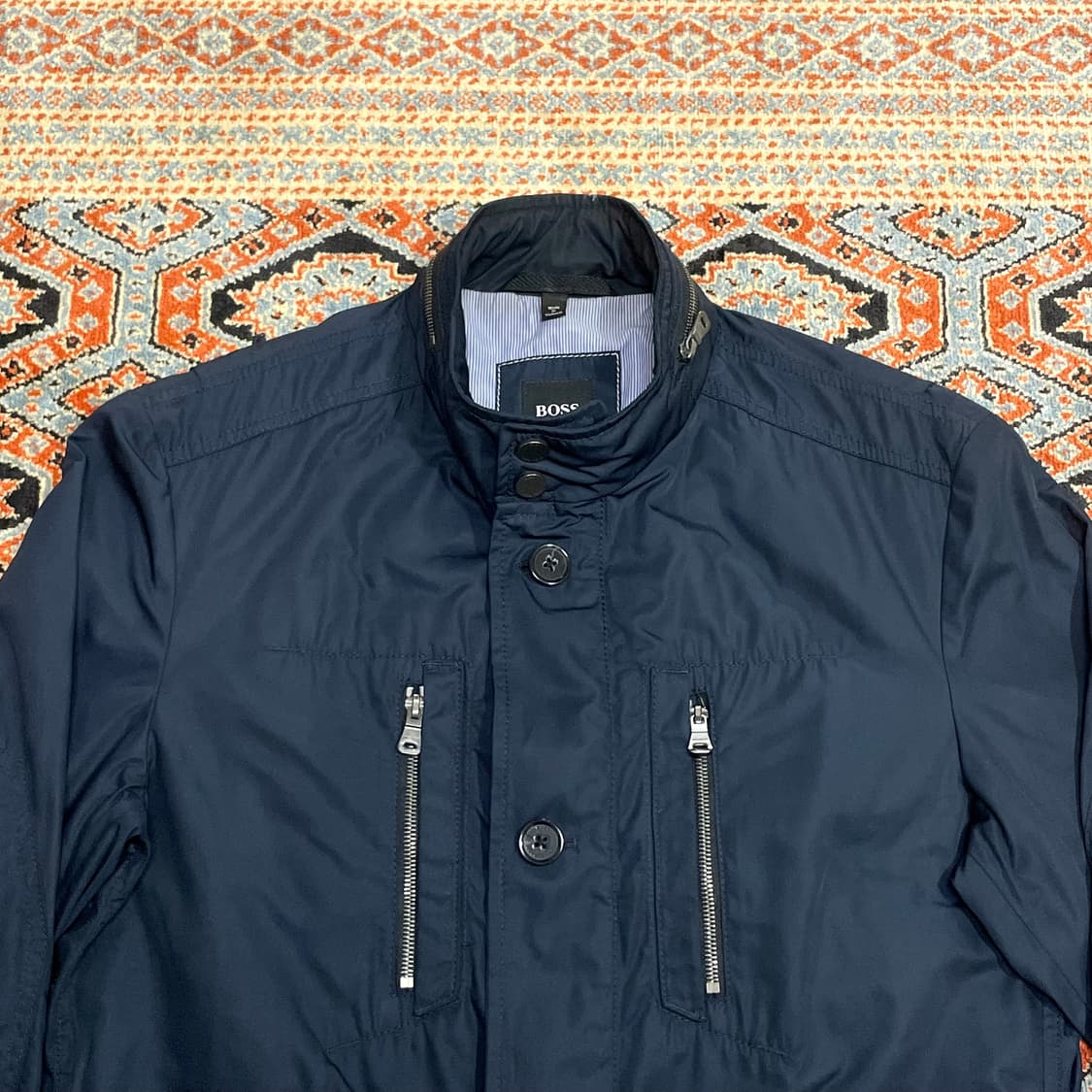 휴고보스 네이비 바람막이 야상자켓 UK46 상품이미지2