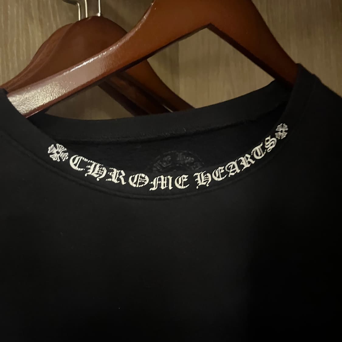 크롬하츠 넥로고 기모 맨투맨 상품이미지2