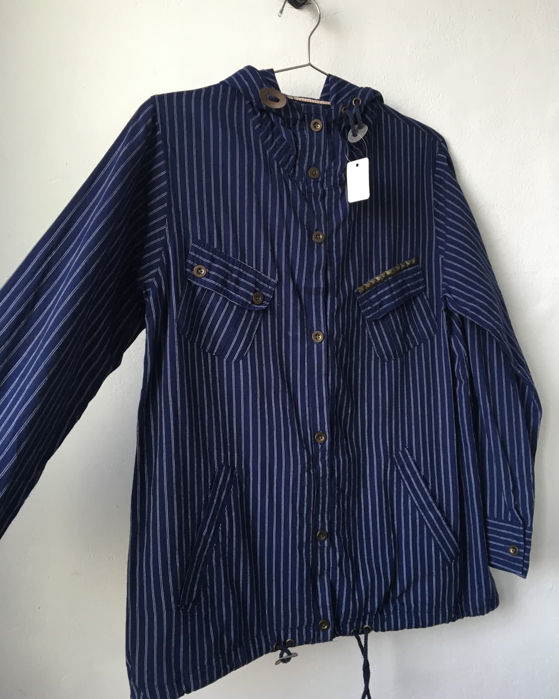 Stripe pattern hood jacket 상품이미지4