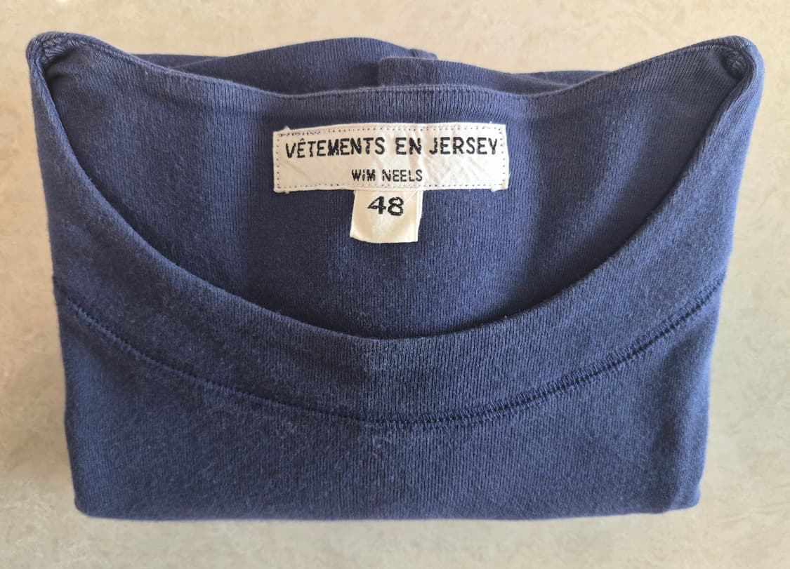 WIM NEELS PATTERN NAVY T-SHIRT (48) 상품이미지7
