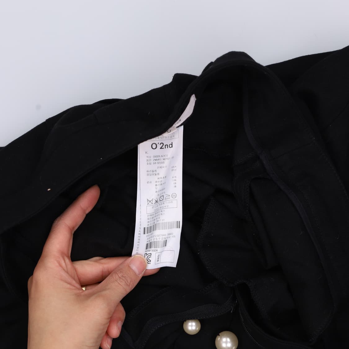 0 한섬오즈세컨 포인트 슬랙스 0401H1 상품이미지6