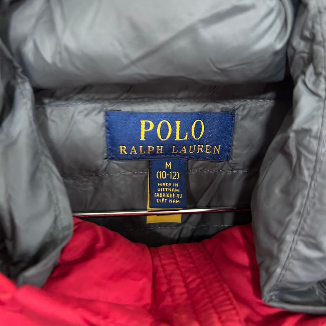 폴로 랄프로렌 키즈 스몰포니 누빔 후드 패딩 상품이미지3