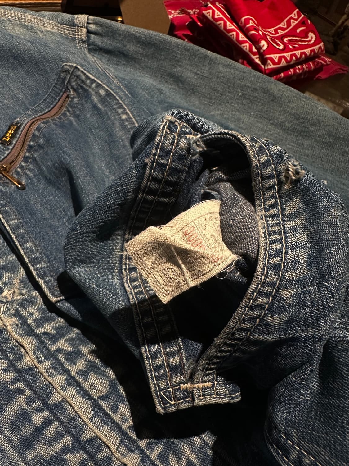 70s USA LEE 91-B Denim Work Jacket 상품이미지10