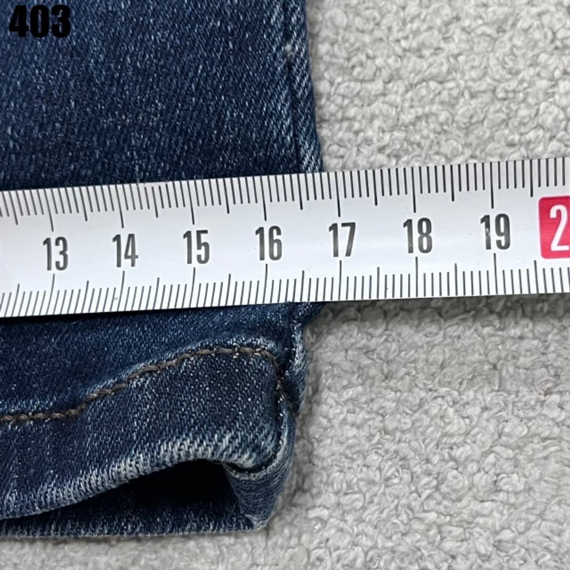 트루릴리젼 데님 바지 상품이미지5