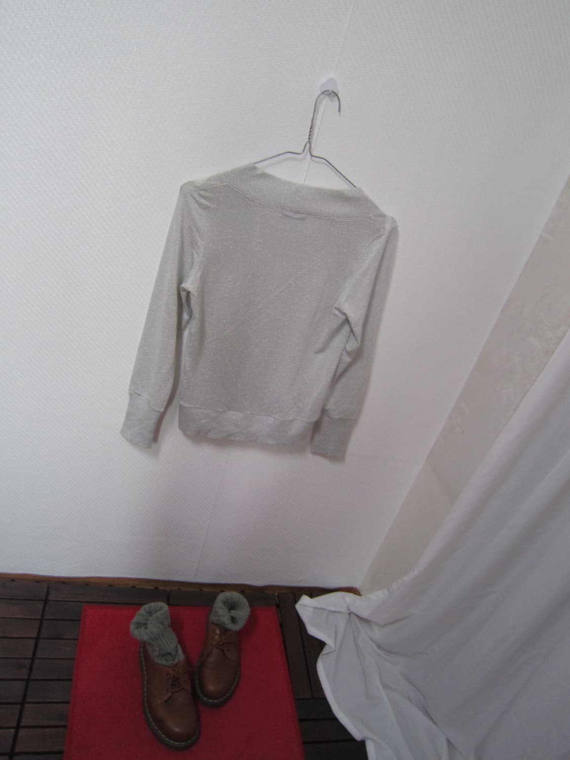 JPN rose glitter shoulder T  상품이미지7