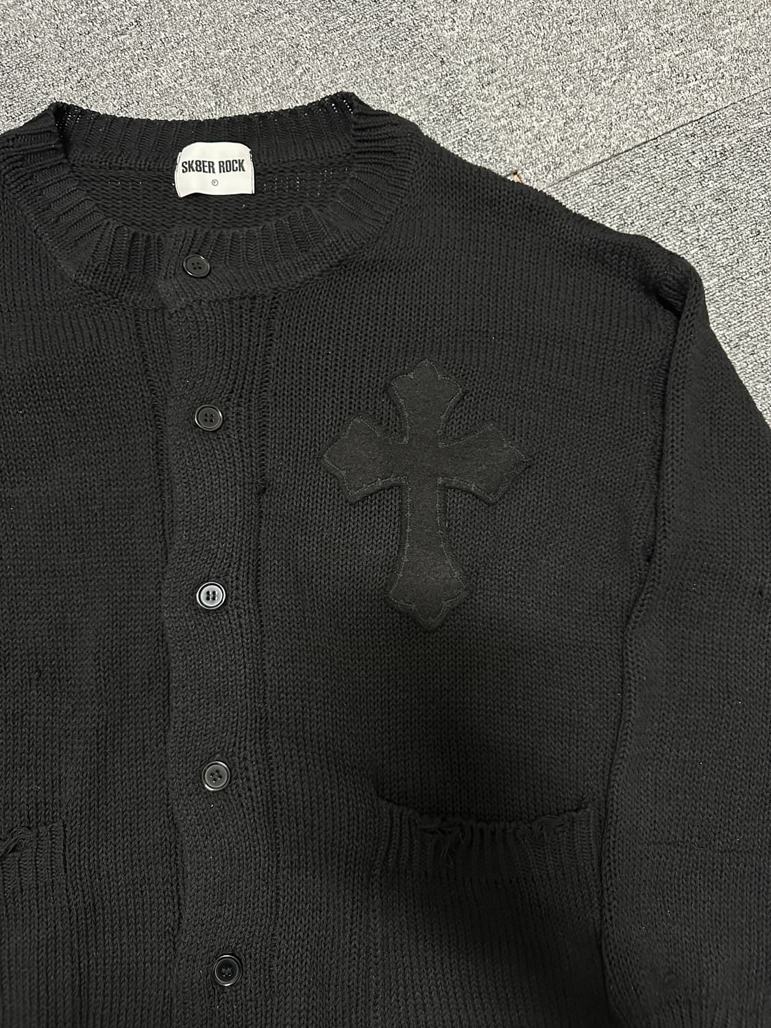 스케이터락 가디건 상품이미지3