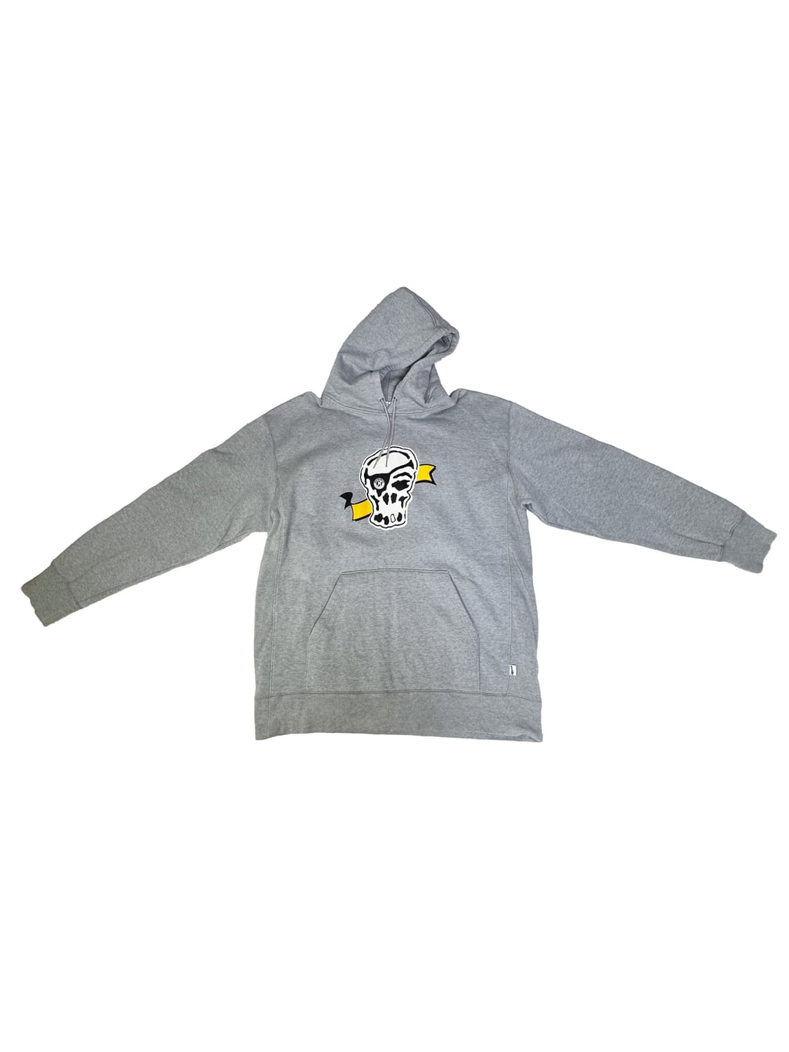 빈티지 00s 니트로우 Nitrow 스컬 그래픽 후드티 XL 상품이미지1