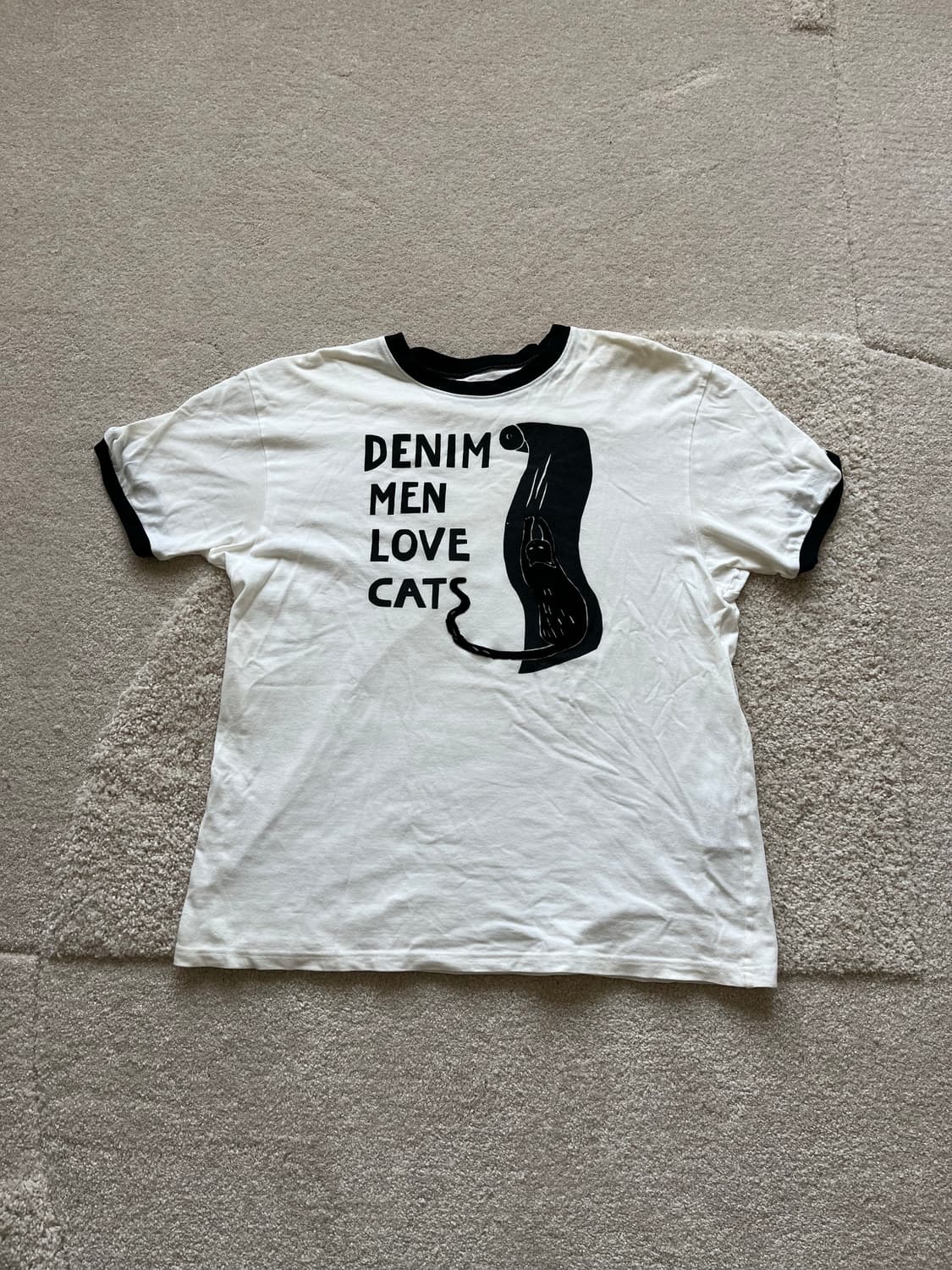 캐피탈 Denim Men Love Cats 링거티 (103-105) 상품이미지2