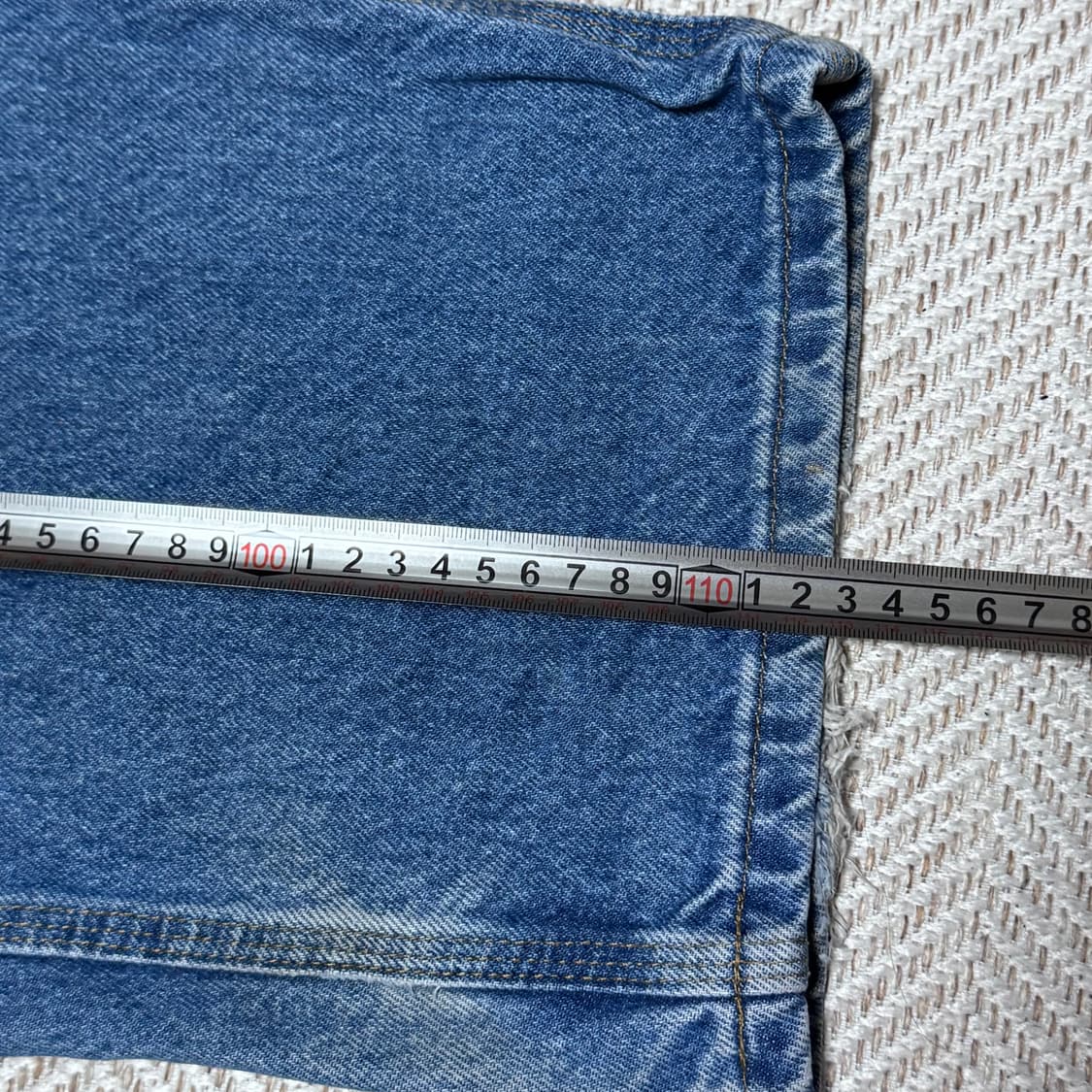 (36X32) 빈티지 칼하트 더블니 B73 DST 데님팬츠 상품이미지9