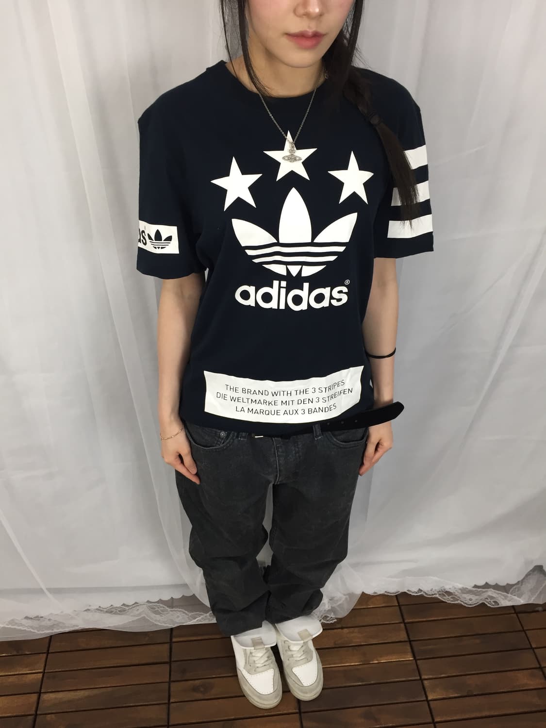 Adidas Originals Trefoil Graphic T-Shirt 상품이미지1
