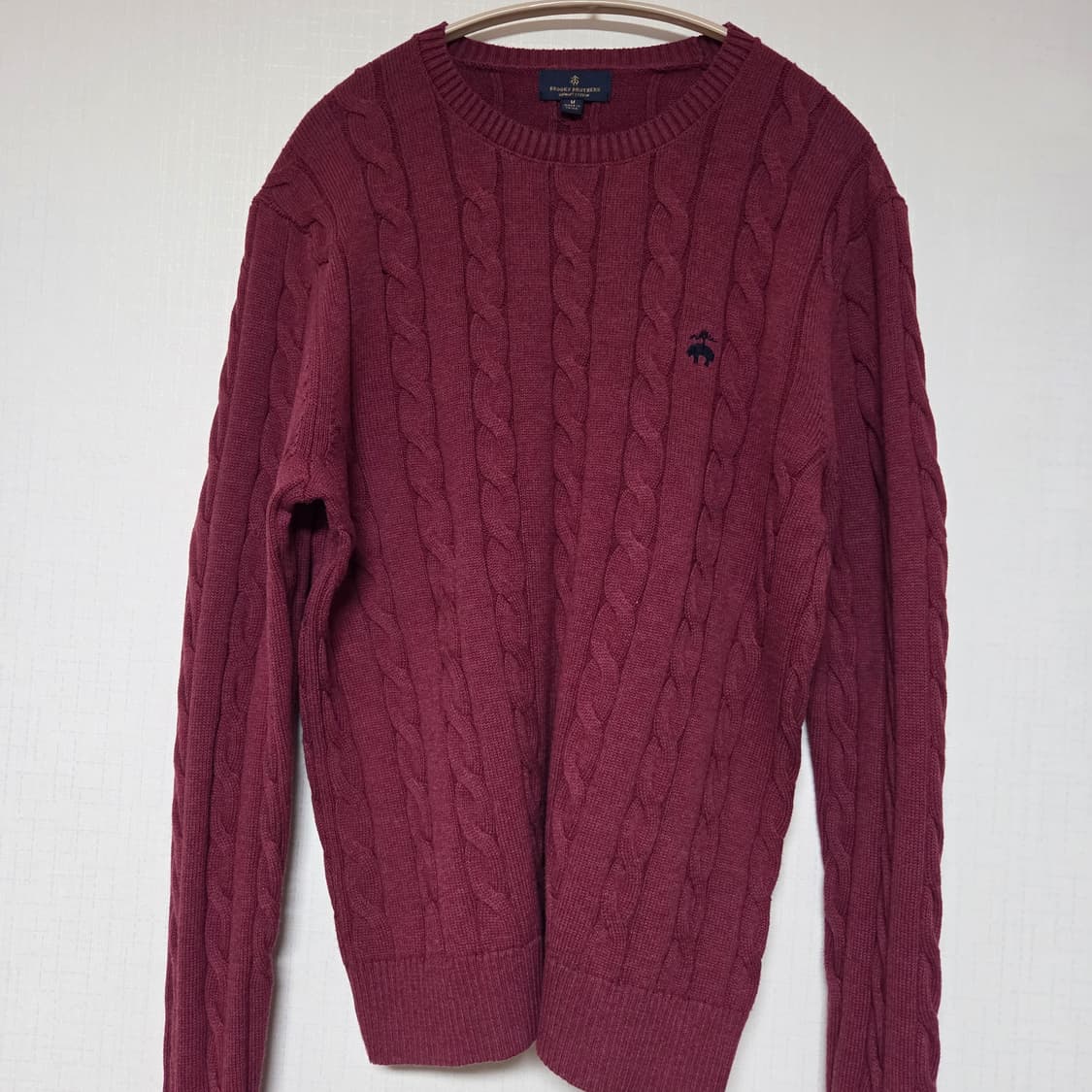 브룩스브라더스 꽈배기니트 상품이미지1