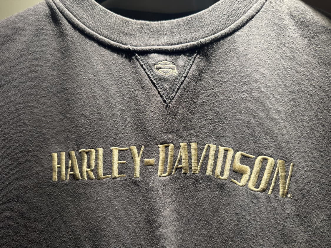 할리데이비슨 빈티지 오버핏 맨투맨 상품이미지1