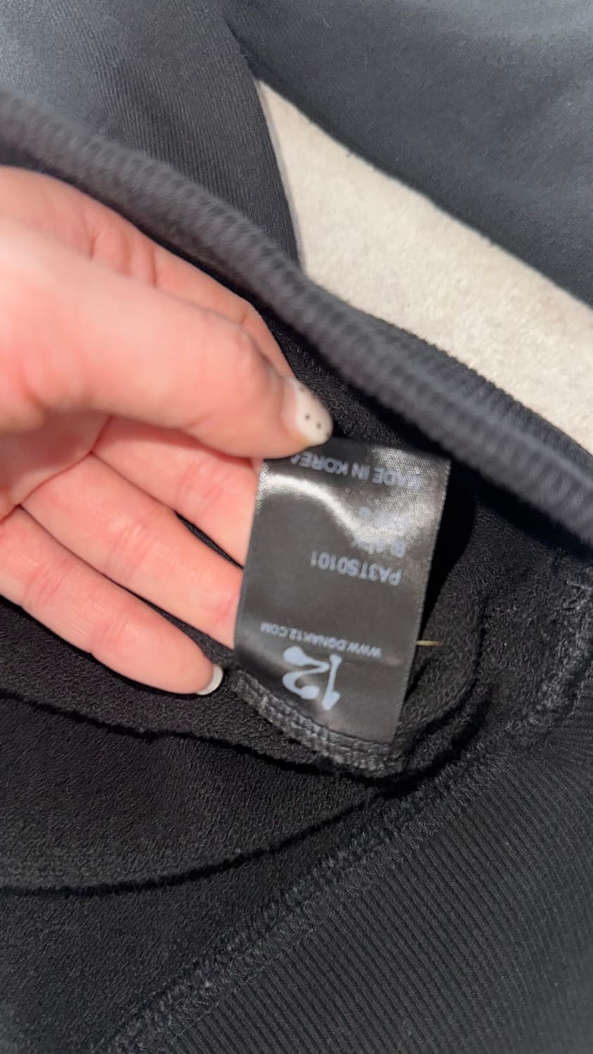 디바이디그낙 레이스업 맨투맨 s사이즈 상품이미지2