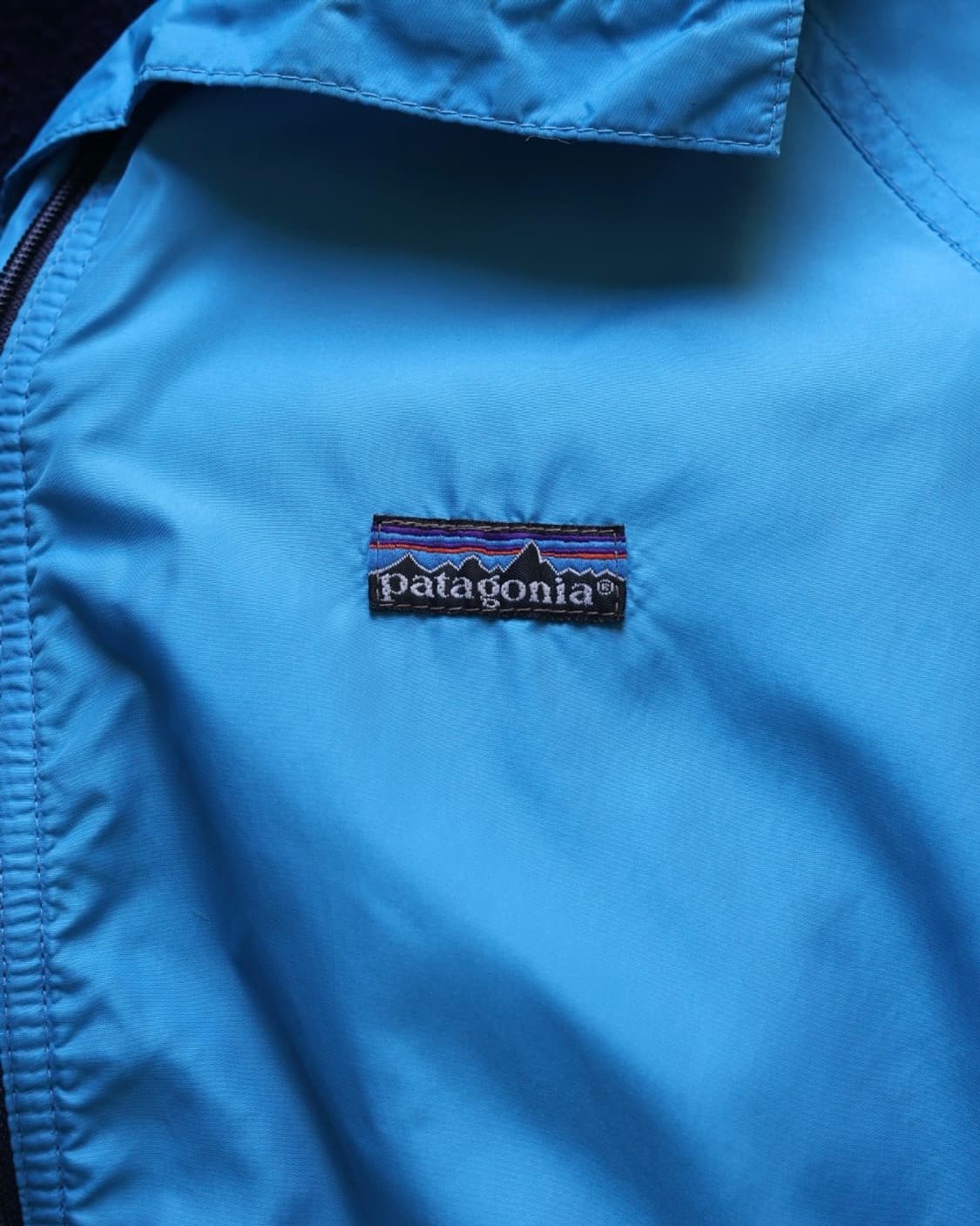 파타고니아 80s 초기형 쉘드 신칠라 자켓 아쿠아 블루 L 상품이미지3
