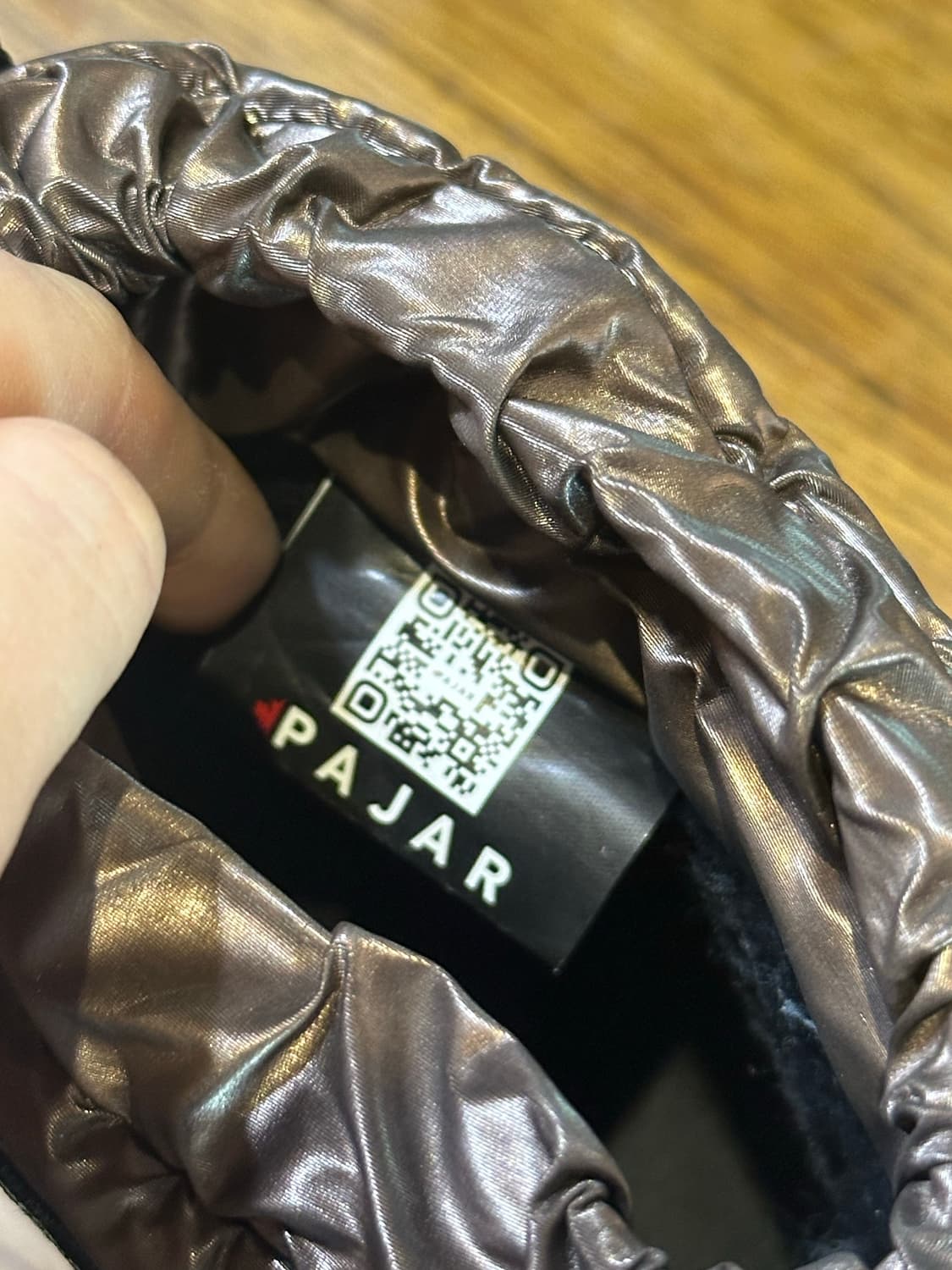 파잘 갤럭시 패딩 부츠 브론즈 240mm 상품이미지9