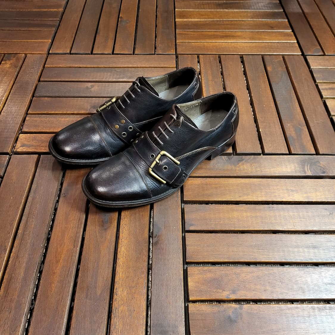 버팔로 구두 255m (매우 짙은 갈색에 가까움) 상품이미지2