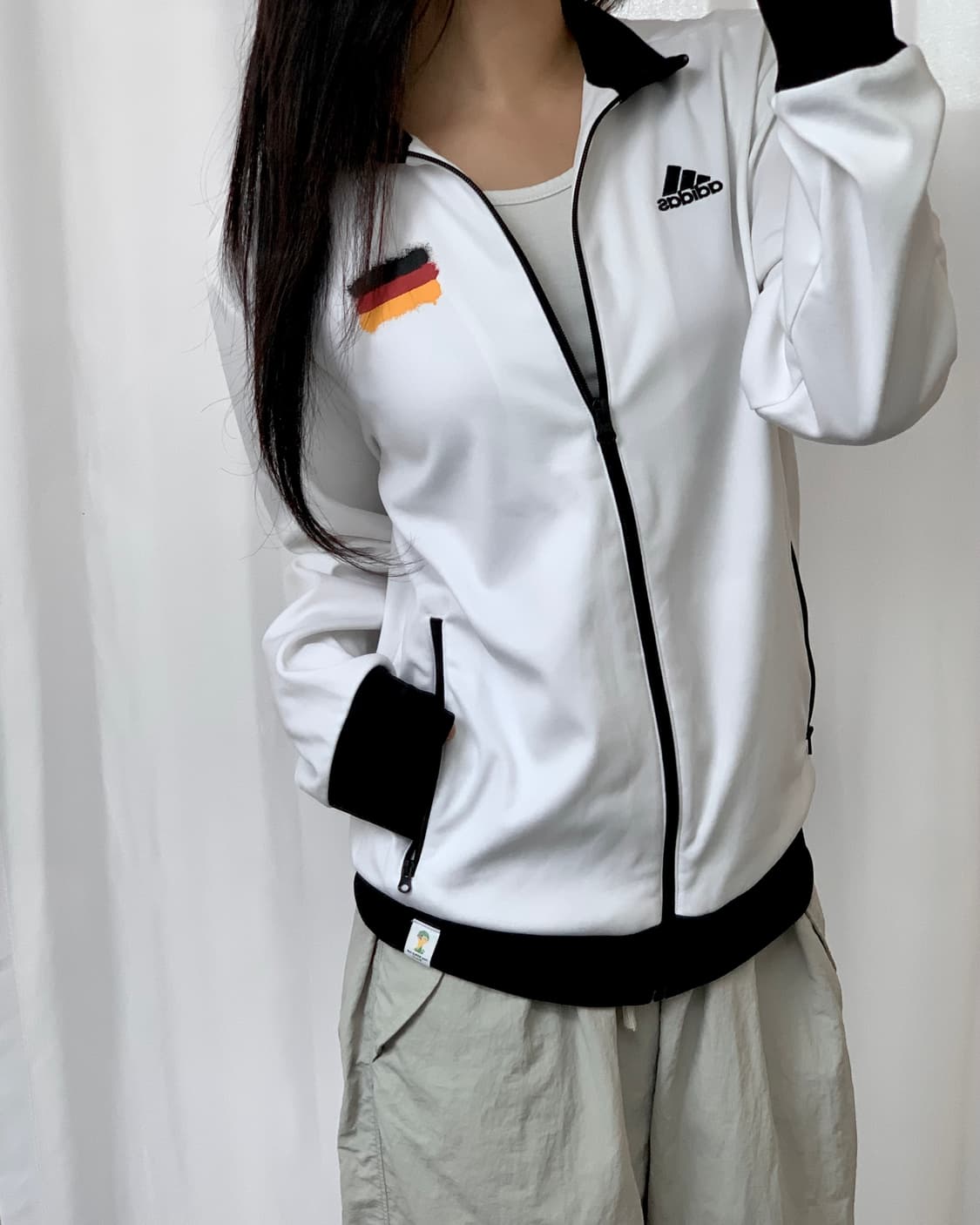 Adidas 아디다스 흰검 독일 2014 트랙탑   상품이미지2