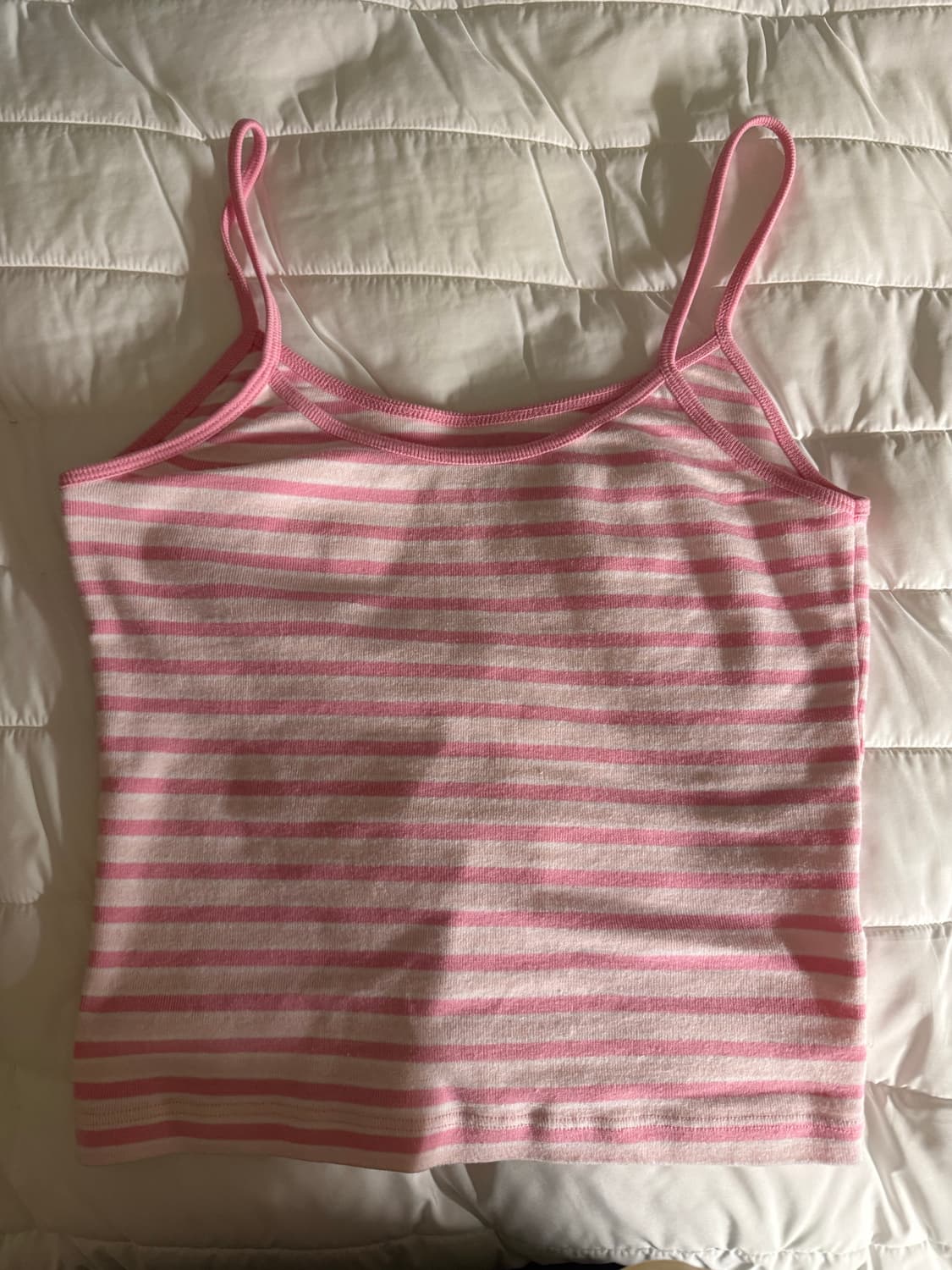 브랜디멜빌 핑크 스트라이프 나시 상품이미지2