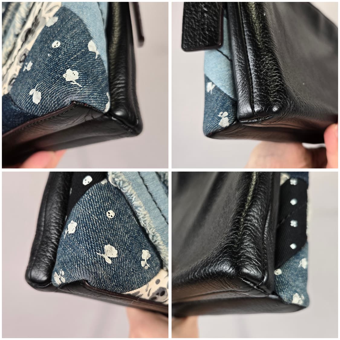 COACH 코치 데님 패치워크 투웨이 크로스백 가방 정품 상품이미지9