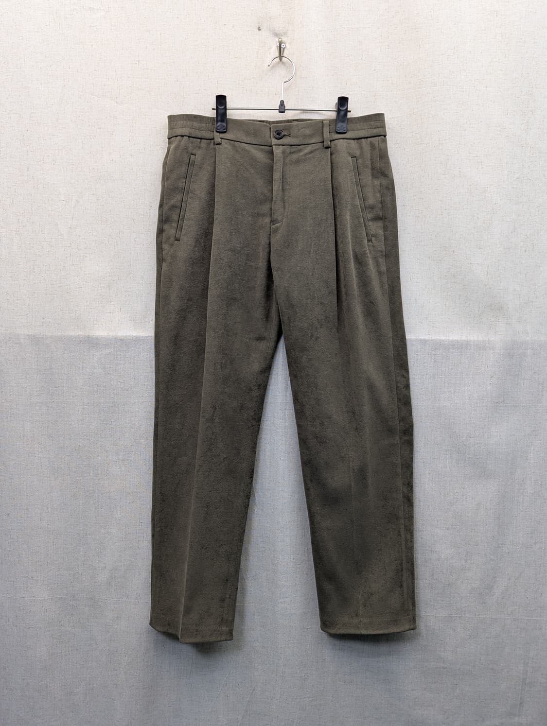 커스텀멜로우 카키색 코듀로이 정장 셋업 상품이미지5