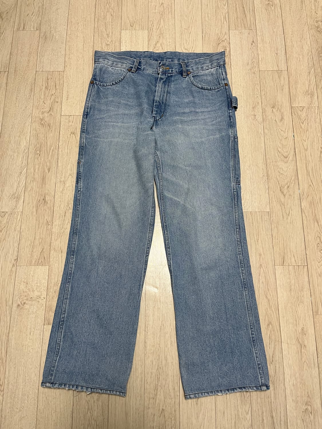 블랙아웃 데님 워크팬츠 상품이미지1