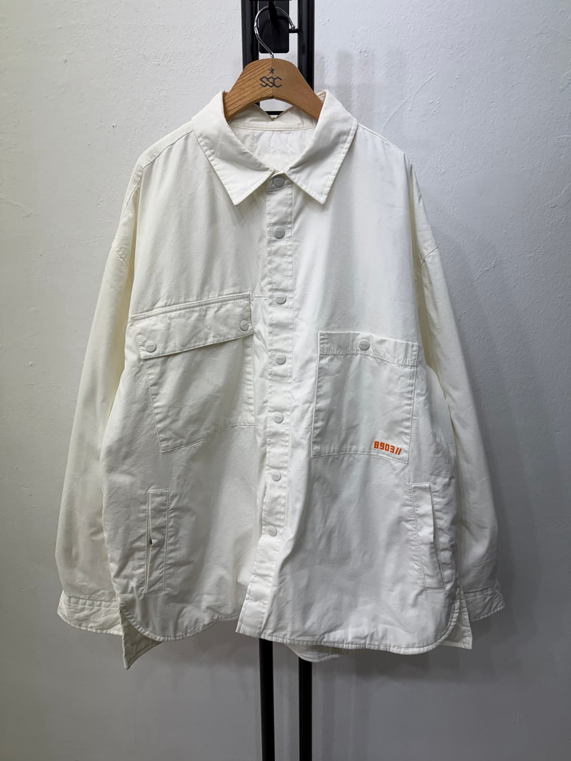 정품) 빈폴 8903 남성 오버핏 포켓 패딩 100 상품이미지1