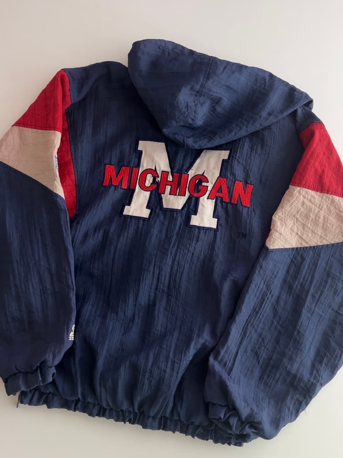 NFL 스타터 미시건 아노락 L 상품이미지9