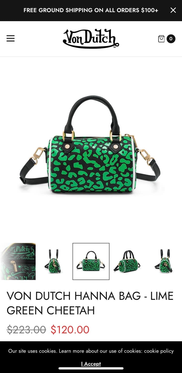 [새제품] 본더치 한나 크로스백  상품이미지9