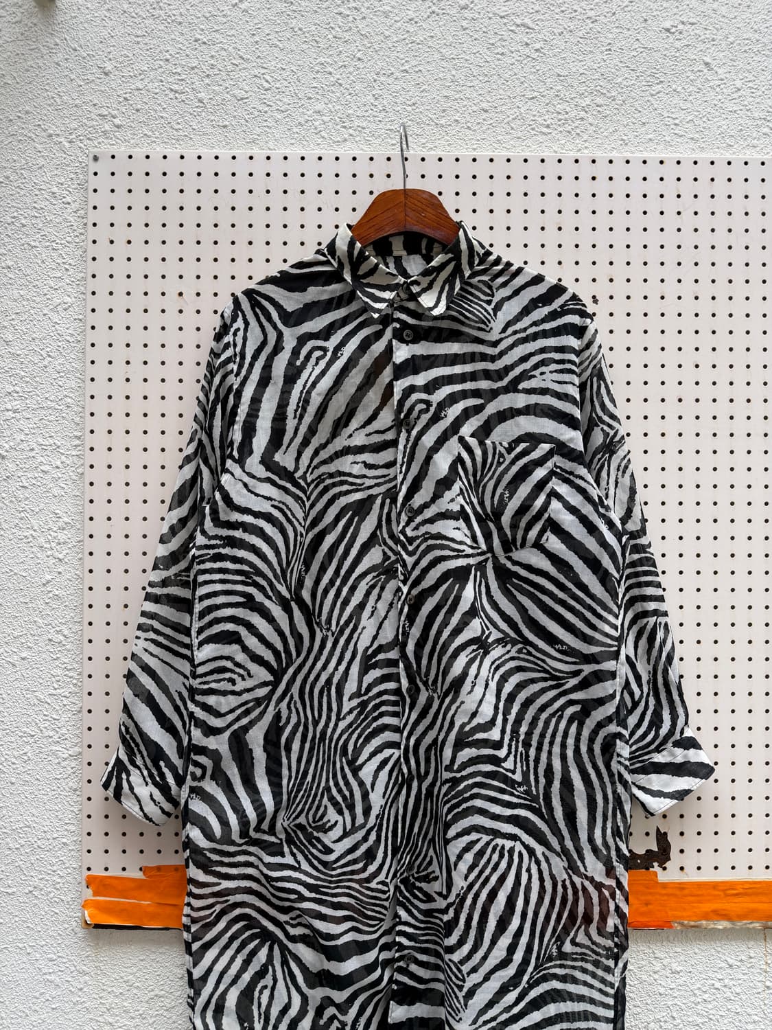 JUNYA WATANABE 준야와타나베 꼼데가르송 레오파드 롱셔츠 상품이미지3