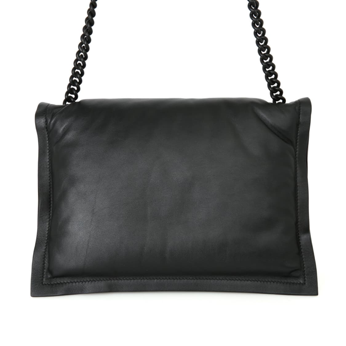 페라가모 비바 패딩 블랙 리본 바라 체인 숄더백 21I287 크로스 상품이미지5