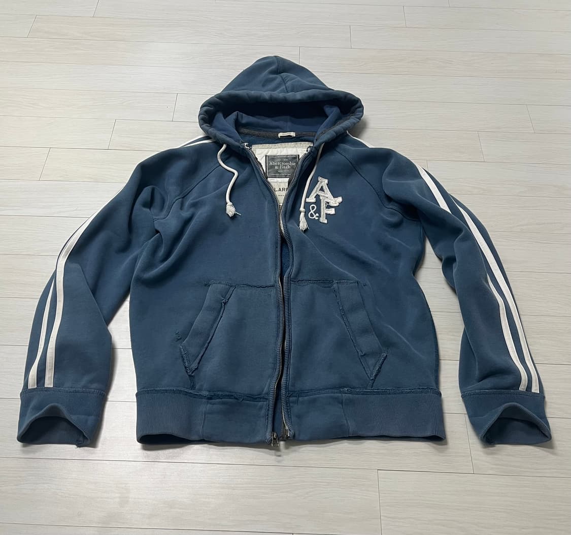 아베크롬비 후드 사이드라인 y2k 블루 L 상품이미지2