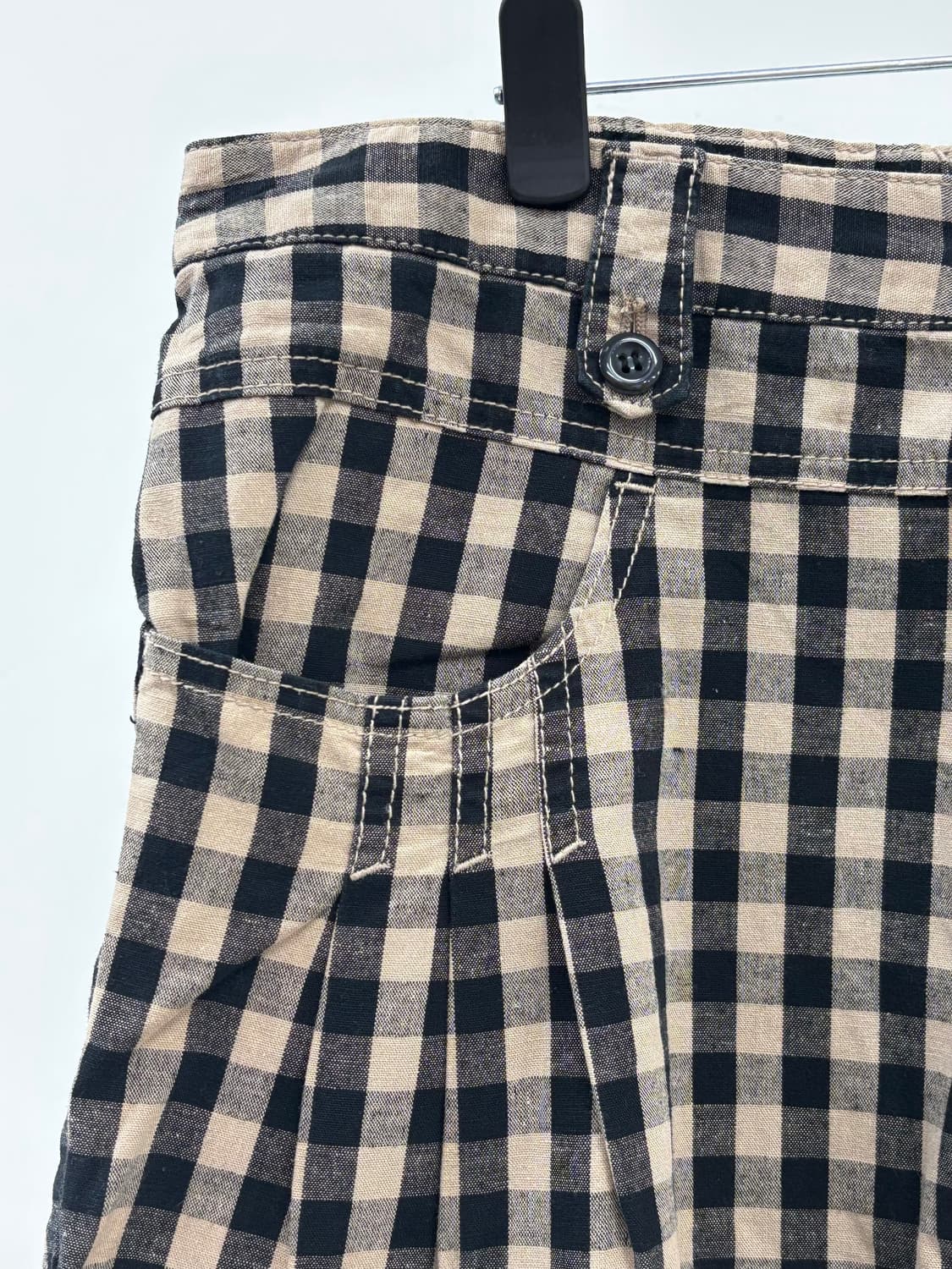 빈티지 브라운 숏팬츠 반바지 상품이미지6