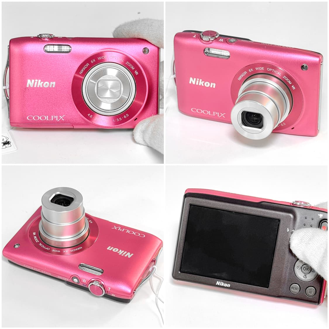 니콘 쿨픽스 S3300 핑크 빈티지디카 상품이미지2