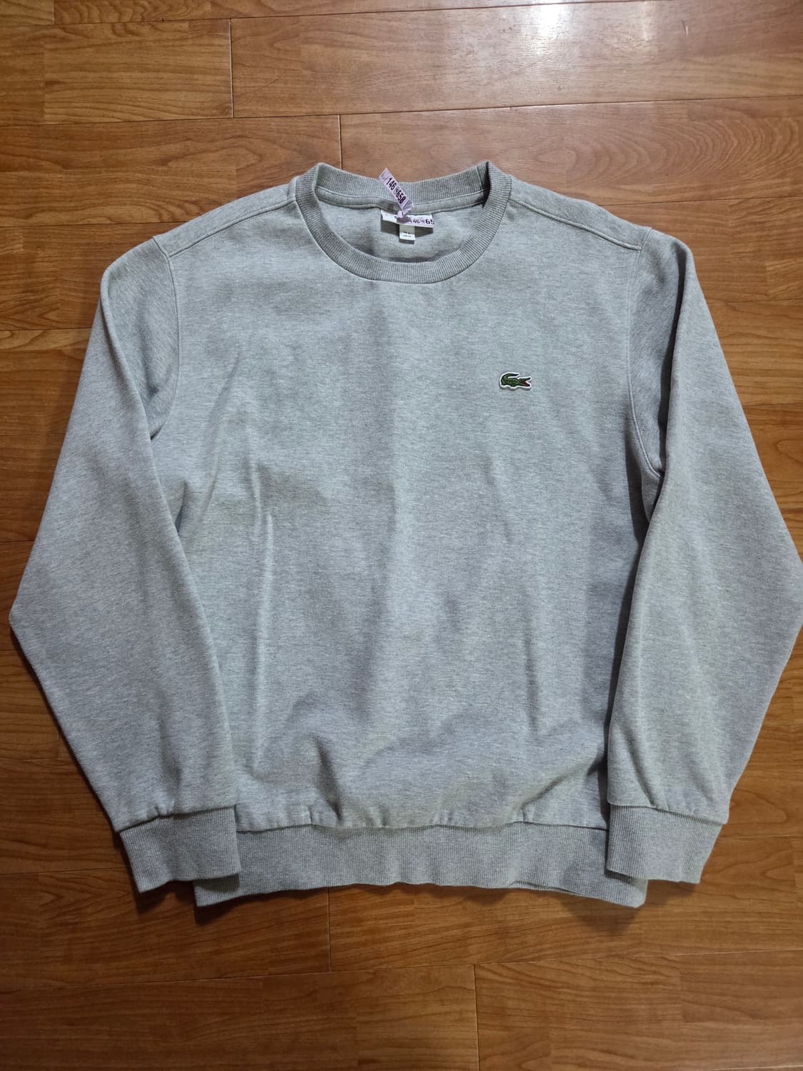 라코스테 맨투맨 그레이 상품이미지1